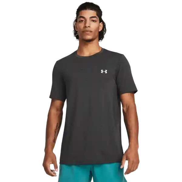 Under Armour Camiseta Ish Seamless Hombre Gris Talla SM