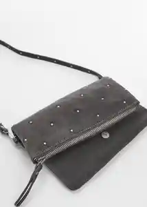 Bolso P Carry Gris Talla 99 Teen Niñas Mango