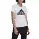 Adidas Camiseta Bl T Mujer Blanco Talla L Ref: GL0649