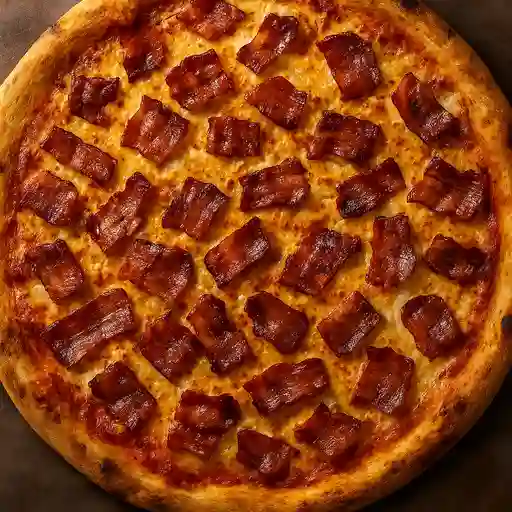 Pizza bacon  cheese