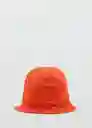 Gorro Nube Naranja Talla 99 Mujer Mango