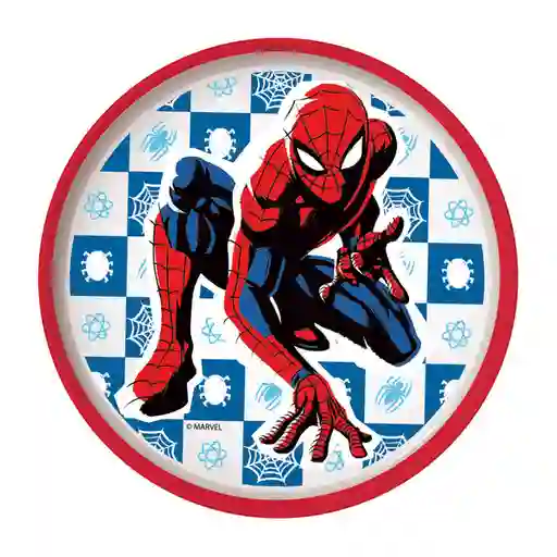 Spiderman Plato Pando Bicolor Premium