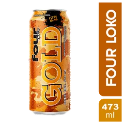 Four Loko Bebida Alcohólica Gold