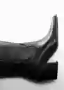 Botas Conway Negro Talla 37 Mujer Mango