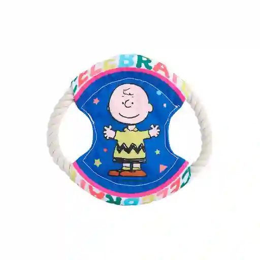 Disco Volador Para Mascotas de Tela Charlie Brown Snoopy Miniso