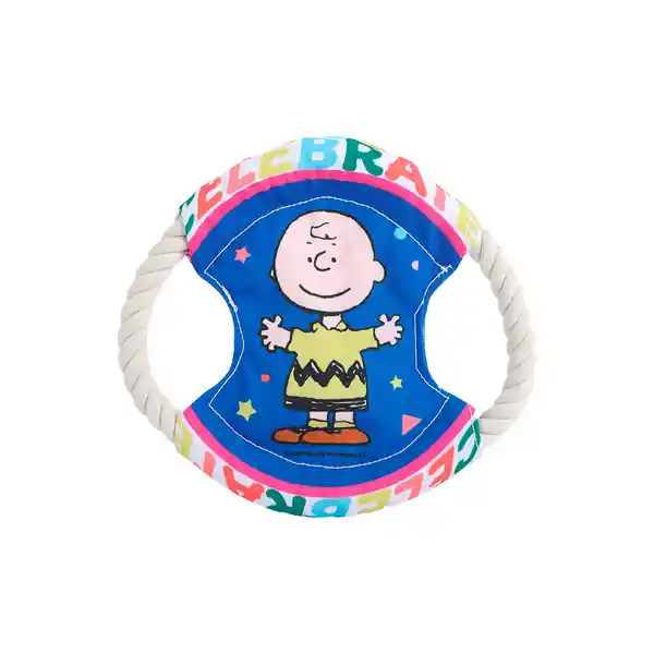 Disco Volador Para Mascotas de Tela Charlie Brown Snoopy Miniso