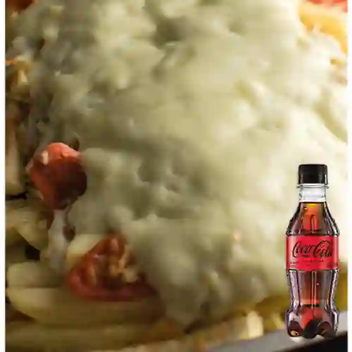 Combo Salchipapa + Coca Cola Zero 250 ml