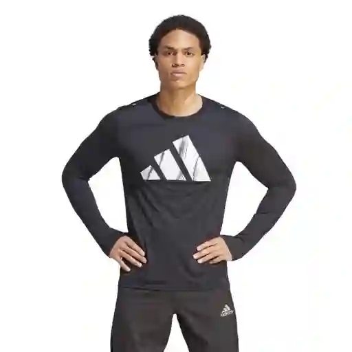 Adidas Buzo Run it Bos Para Hombre Negro Talla XL