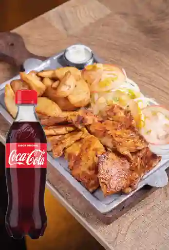 Asado de Pechuga + Papas Francesa + Bebida