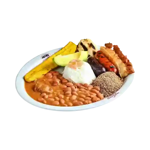Bandeja Paisa con Carne Molida