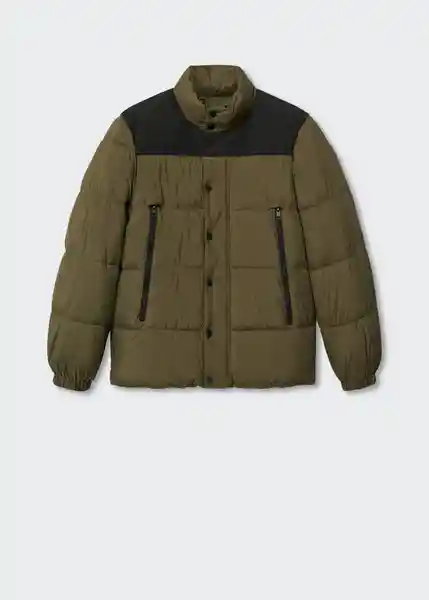 Anorak Zoli Khaki Talla Xxl Hombre Mango