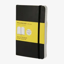 Inkanta Cuaderno Pequeño Cuadros Negro Sc