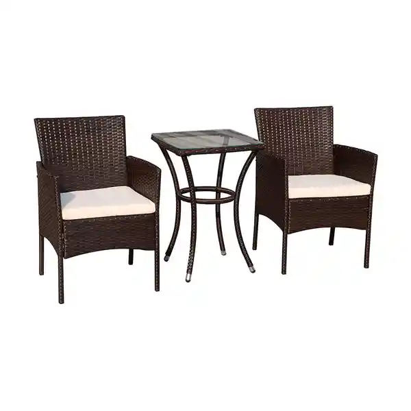 Outzen Set Bistro Rattan Praiano Outzen