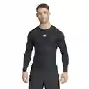 Adidas Camiseta Tf Ls Tee Para Hombre Negro Talla M