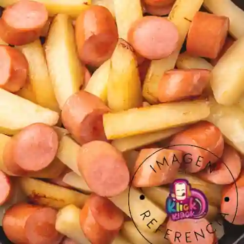 Salchipapas