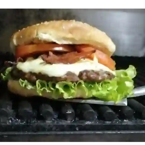 Hamburguesa Al Carbón Combo