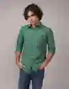 Camisa Hombre Verde Talla Medium 2722337 American Eagle