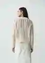 Saco Tejido Mujer Blanco Ponche Claro Talla XS/S 482G087 Naf Naf