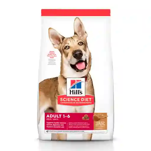 Hills Alimento Perro Adulto Receta de Cordero y Arroz Integral