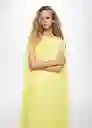 Vestido Filipa-A Amarillo Talla XS Mujer Mango