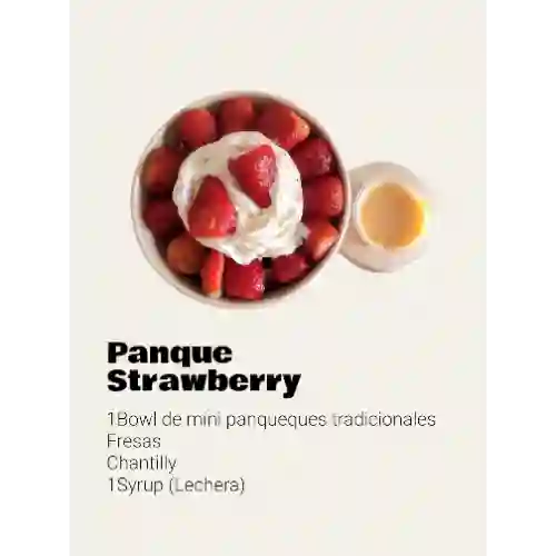 Panque Strawberry