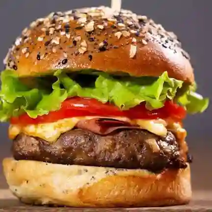 Hamburguesa sencilla