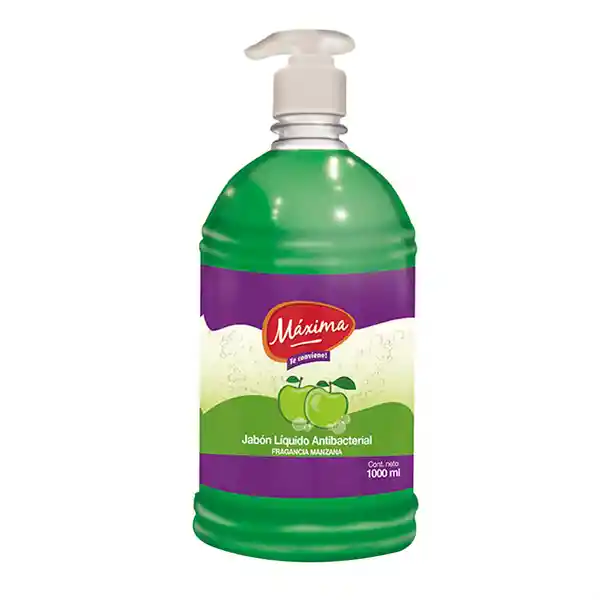 Máxima Jabón Manzana Liquido