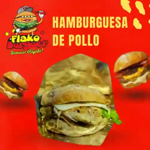 Hamburguesa Pollo