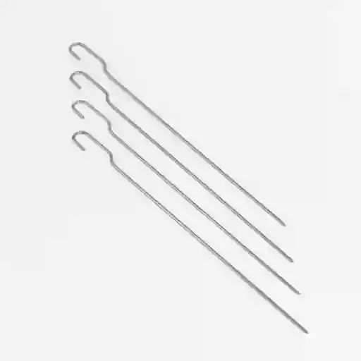 In Grill Kit de Pinchos Plateado