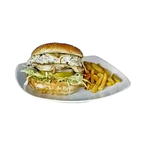Hamburguesa Mega Pollo
