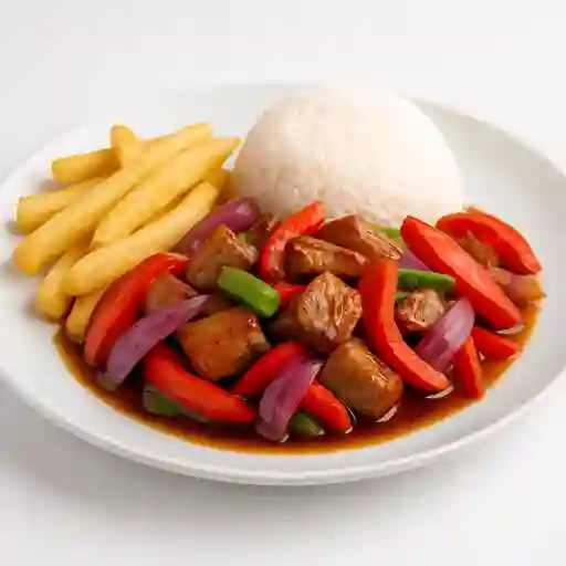 Lomo Salteado Peruano