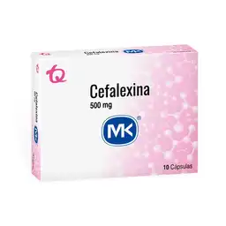 Mk Cefalexina Cápsula (500 mg)