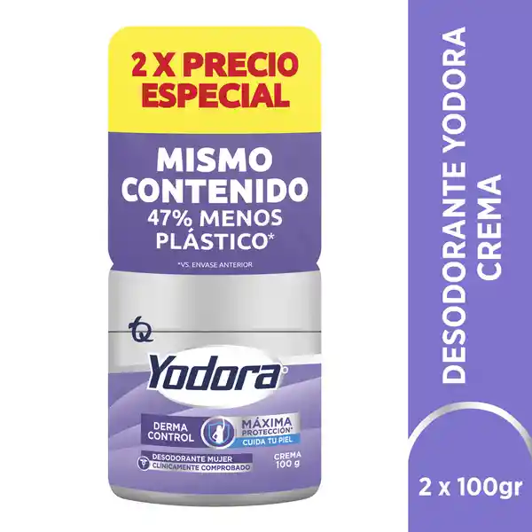 Yodora Desodorante Cr. Atp Derma Control 