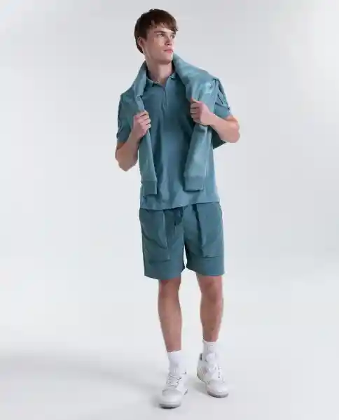Polo Hombre Gris Talla M 809G009_GRI175110 Americanino