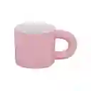 Taza de en Cerámica Con Asa Serie Miniso Rosa Miniso