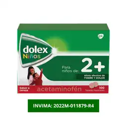 Dolex Niños 100 mg