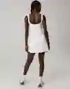 Vestido Aerie Blanco Talla Small 1681100 American Eagle