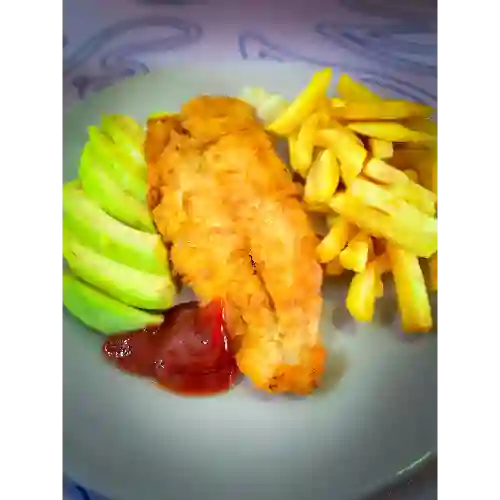 Filete Pescado Blanco Apanado