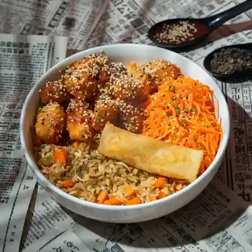 Bowl Pollo Agridulce Promo