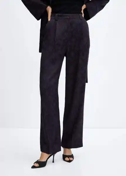 Pantalón Astrid-A Azul Noche Talla XS Mujer Mango