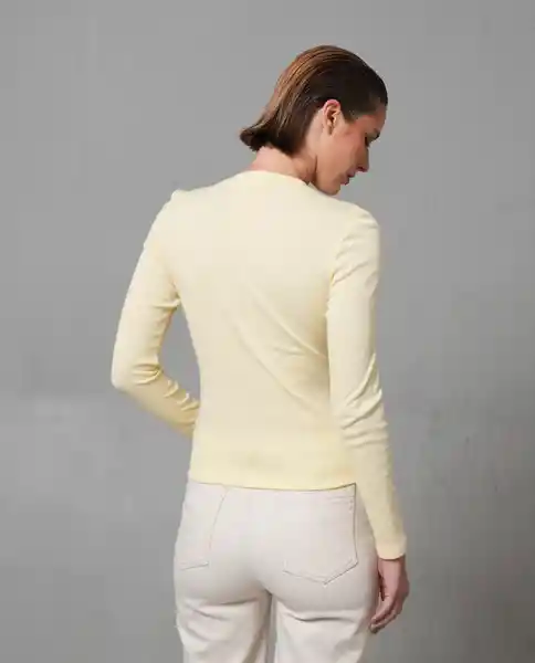 Camiseta Mujer Amarillo Talla M 209G003_AMA110618 Rifle