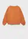 Sudadera Eme Caldero Talla 06 Niñas Mango