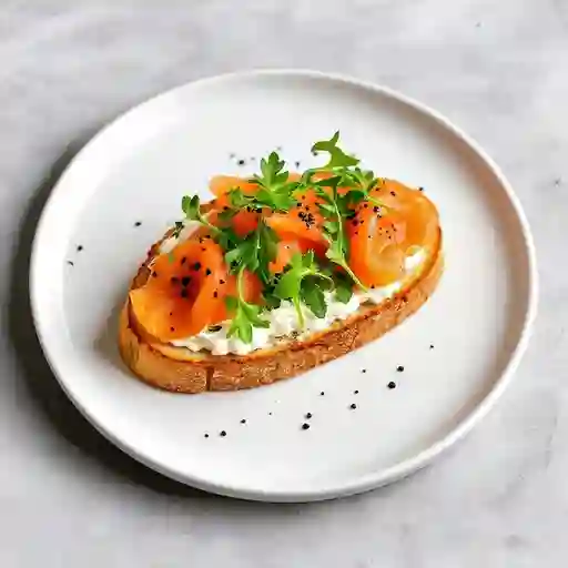 Bruschettas de Salmón