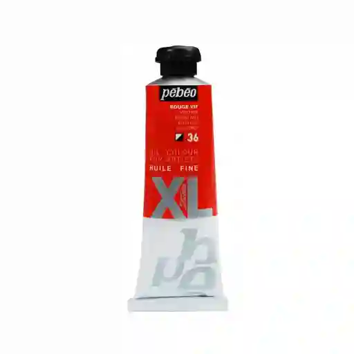 Pébéo Pintura Óleo Fino Studio xl Rojo Brillante 37 mL