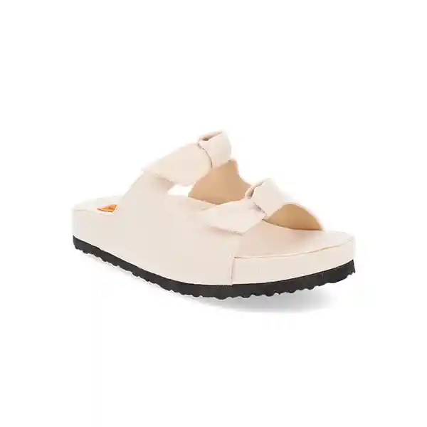 Sandalias Plataforma Emilia Beige Talla 38