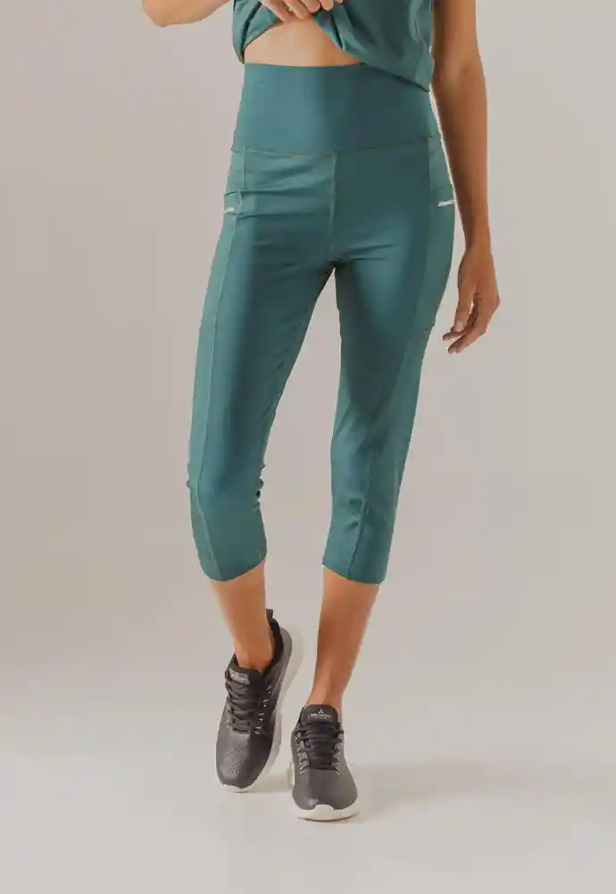 Legging Capri Xs - Verde