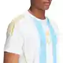 Adidas Camiseta Messi Tr Jersey Fútbol Hombre Blanco Talla L