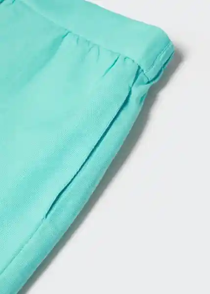 Short Kala Turquesa Talla 12 Niña Mango