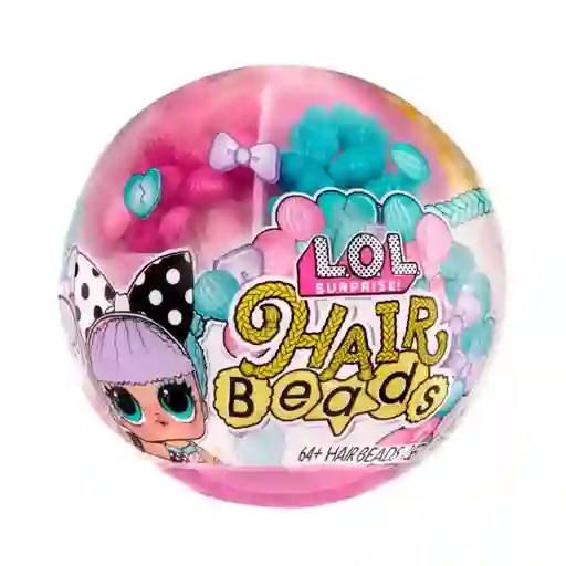 Lol Esfera Sorpresa Hair Beads Tots Muñeca