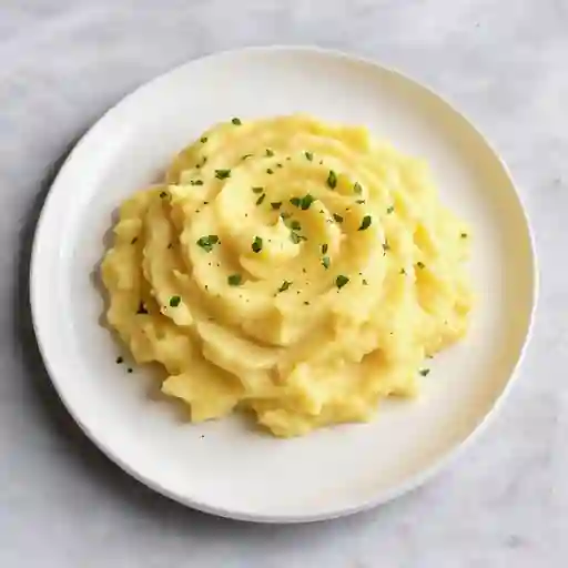 Pure De Papas Con Ajos Asados